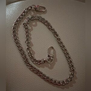 23.6” silver chain